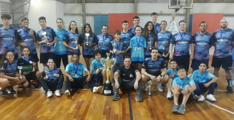 Tênis de Mesa de Marília é campeão geral da 4ª Etapa da Liga Oeste Paulista