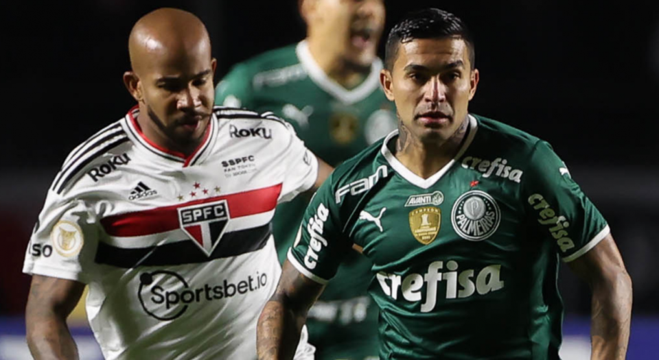 São Paulo vence Palmeiras e abre vantagem nas oitavas