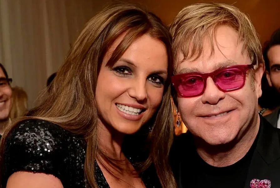 Britney Spears grava dueto de ‘Tiny Dancer’ com Elton John