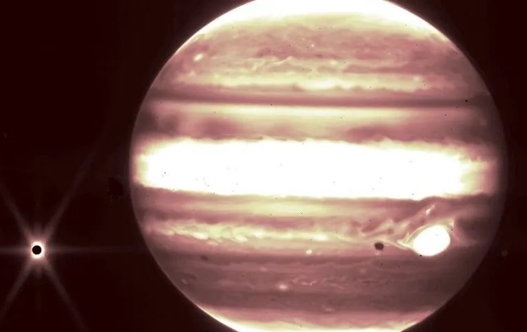 Nasa divulga imagens de Júpiter capturadas por telescópio