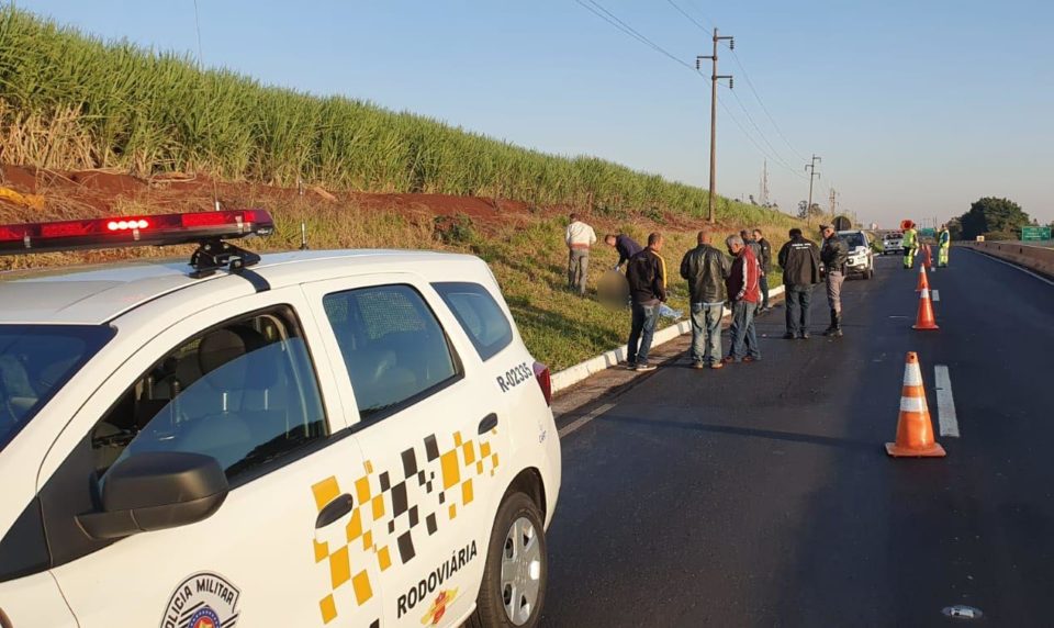 Ciclista morre atropelado em rodovia de Ourinhos