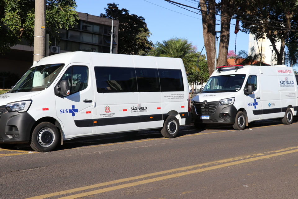 Prefeitura conquista novas ambulâncias para Marília