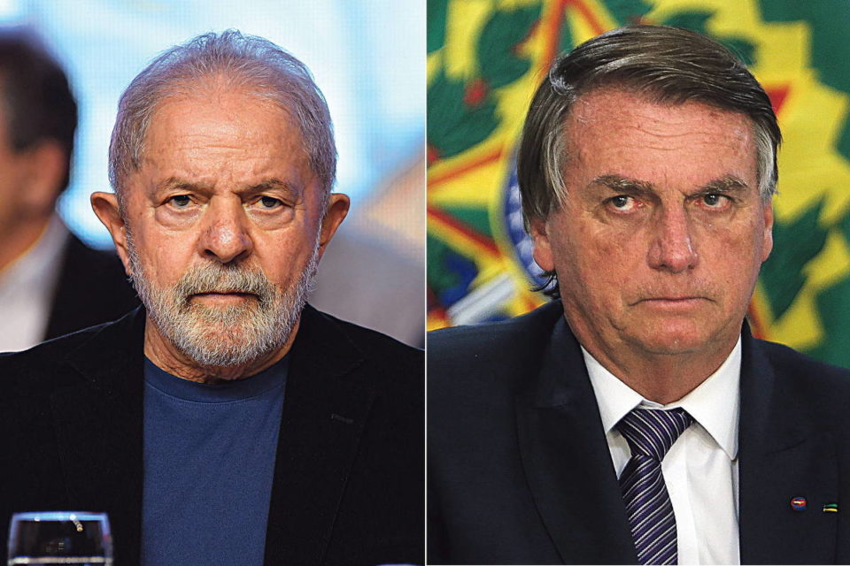 Pesquisa Ipec: Lula está com 44% e Jair Bolsonaro tem 32%