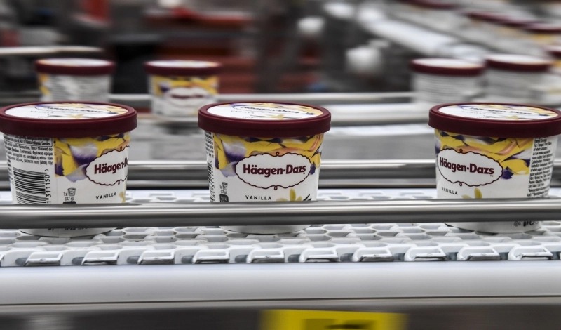 Häagen-Dazs recolhe mais sorvetes com potencial tóxico