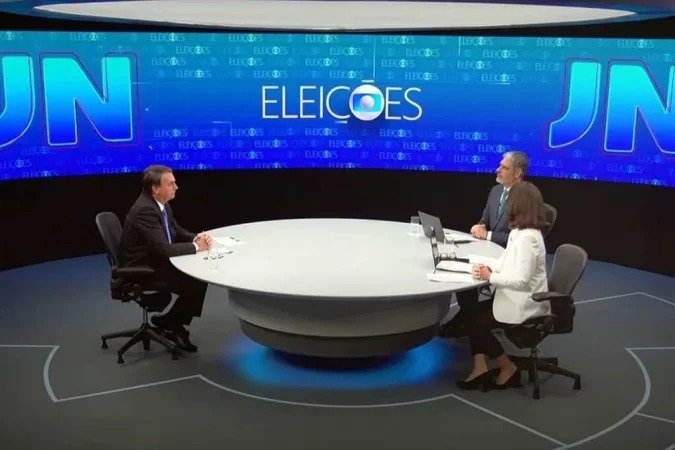 Com Bolsonaro, Jornal Nacional marca maior audiência do ano