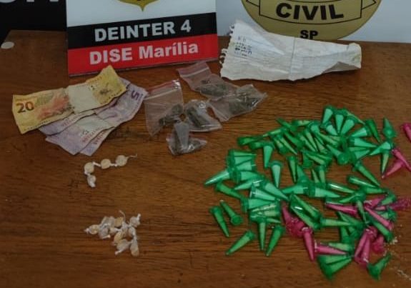 Dise prende traficante que vendia drogas de bicicleta