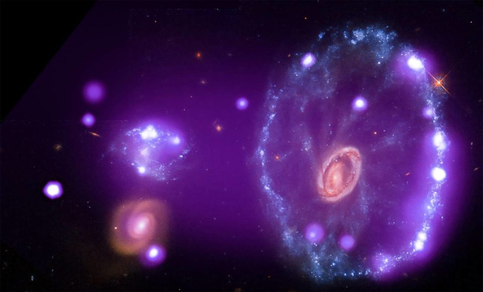 Nasa divulga imagem de galáxia feita pelo telescópio