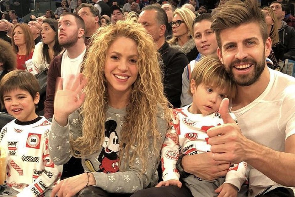 Shakira e Piqué disputam guarda dos filhos e avião particular