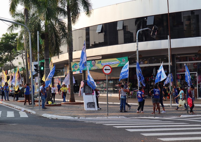 Marília entra em clima de eleição com campanha nas ruas da cidade