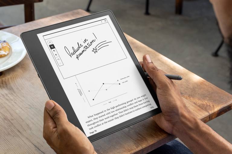 Amazon lança Kindle com caneta para anotações e desenhos