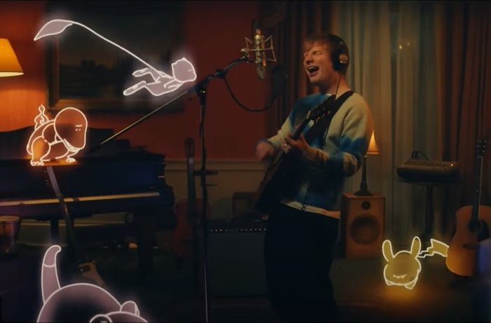 Ed Sheeran faz parceria com Pokémon em novo single