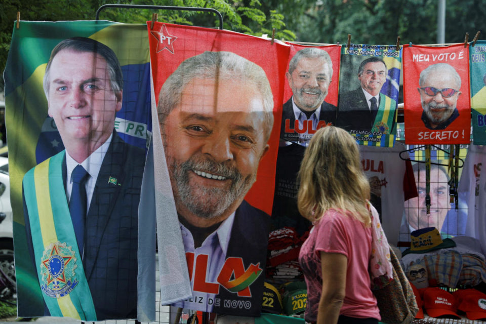 Pesquisa PoderData: Lula tem 48% e Bolsonaro 38%