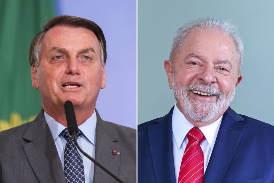 Pesquisa Ipec: Lula tem 44% dos votos; Bolsonaro, 31%; Ciro, 8%; Tebet 4%