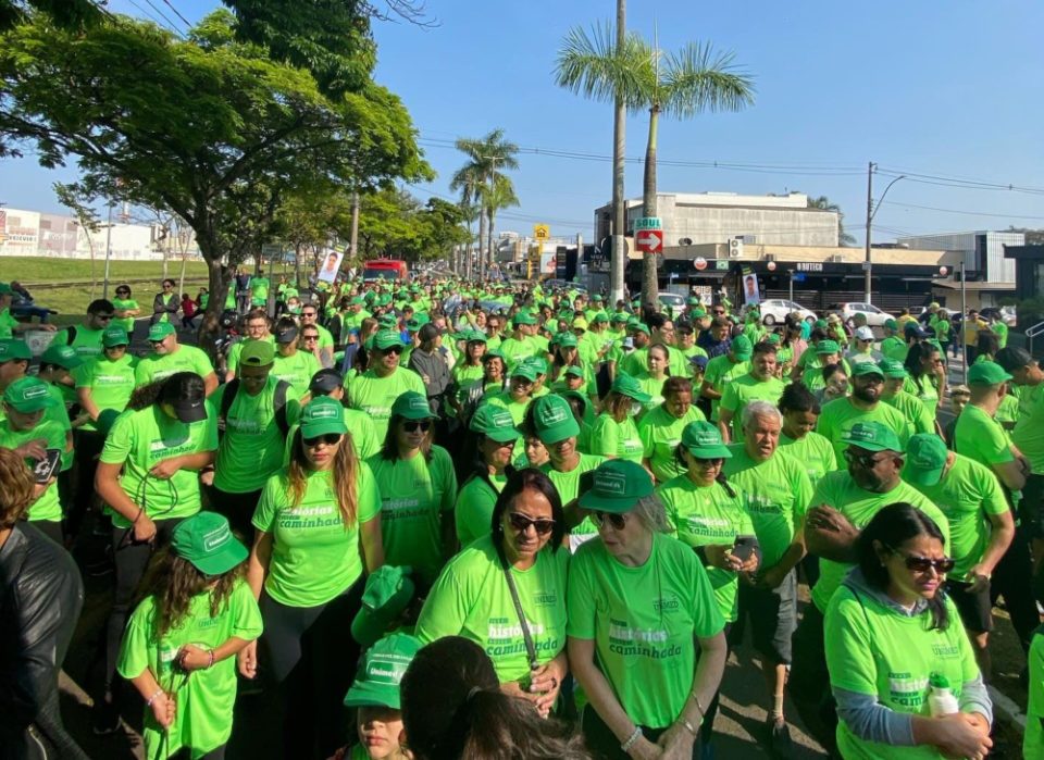 Caminhada Unimed De Bem com a Vida reúne cerca de 2,5 mil