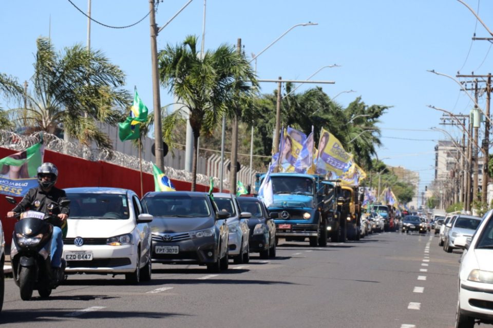 Motocarreata apoia Bolsonaro neste sábado em Marília