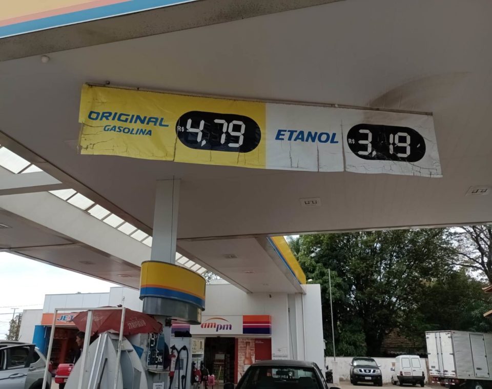 Etanol volta a ter alta e passa dos R$ 3 nos postos de Marília