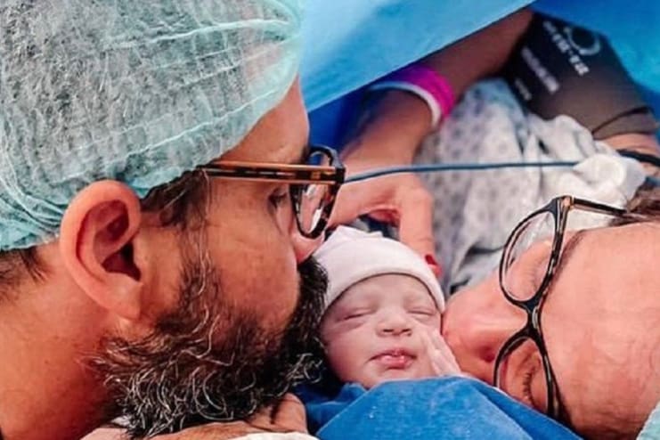 Filha de Juliano Cazarré passa por nova cirurgia no coração