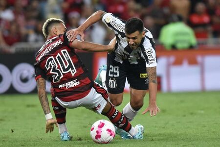 CBF suspende árbitro e VAR do jogo entre Flamengo e Santos