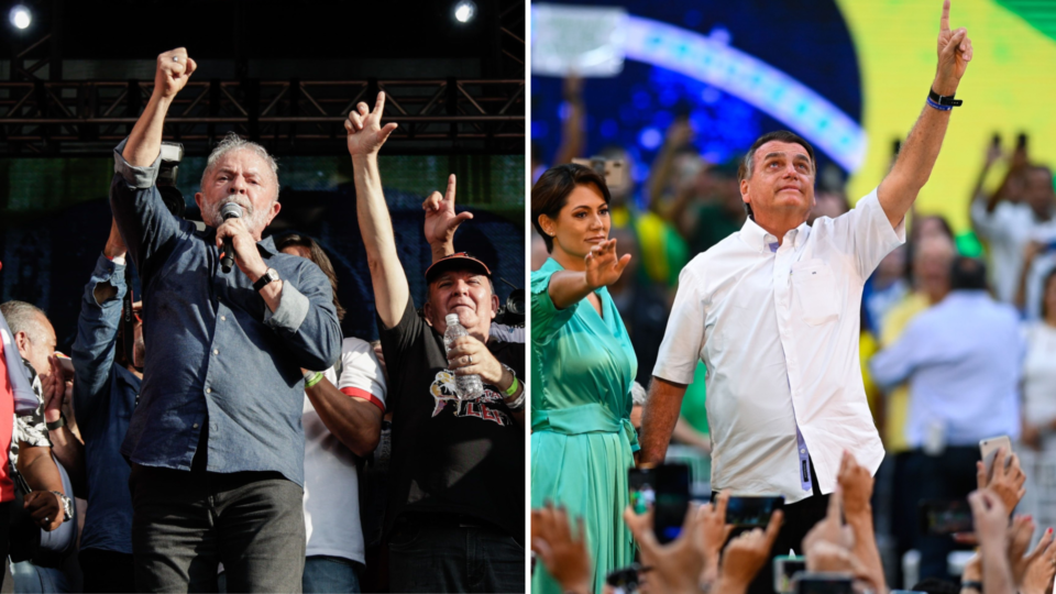 Bolsonaro amplia vantagem no Sudeste e Lula mantém liderança no Nordeste