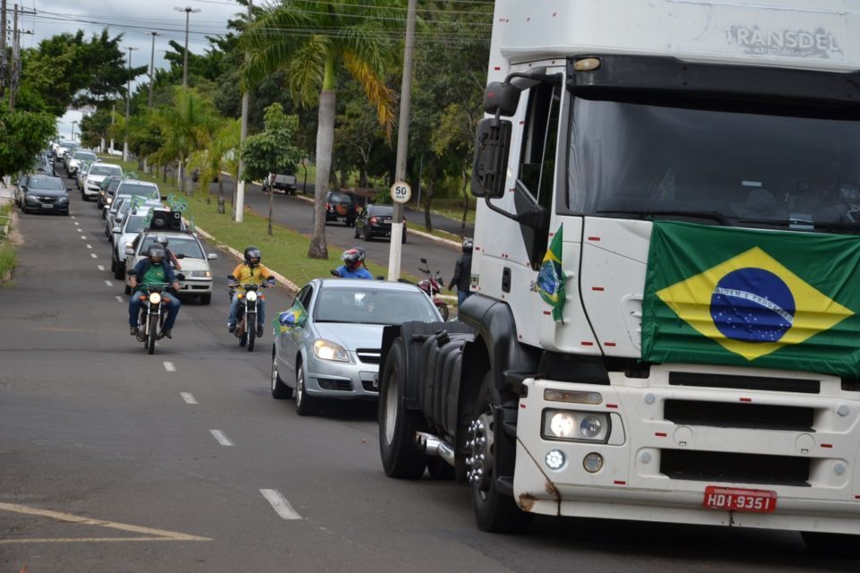 Cidade vai ter carreatas em apoio a Tarcísio e Bolsonaro