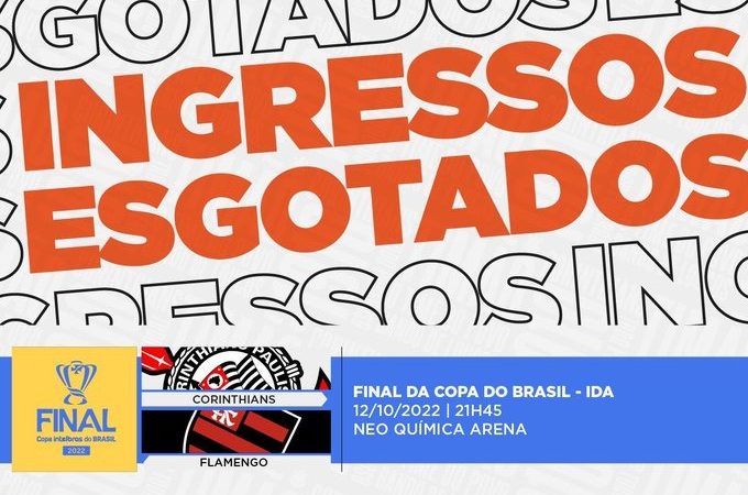 Ingressos para final da Copa do Brasil estão esgotados