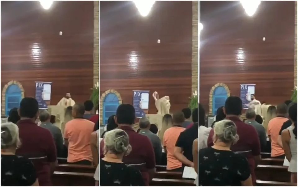 Padre abandona missa após discussão sobre política em Goiás