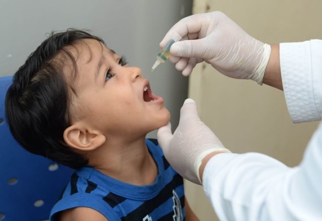 Pompeia segue com vacinação contra a pólio