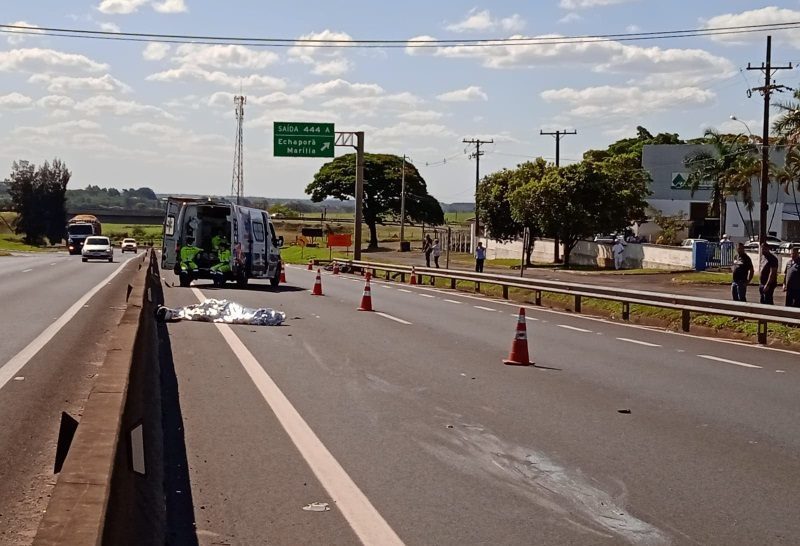 Motociclista morre em acidente na SP-270 em Assis