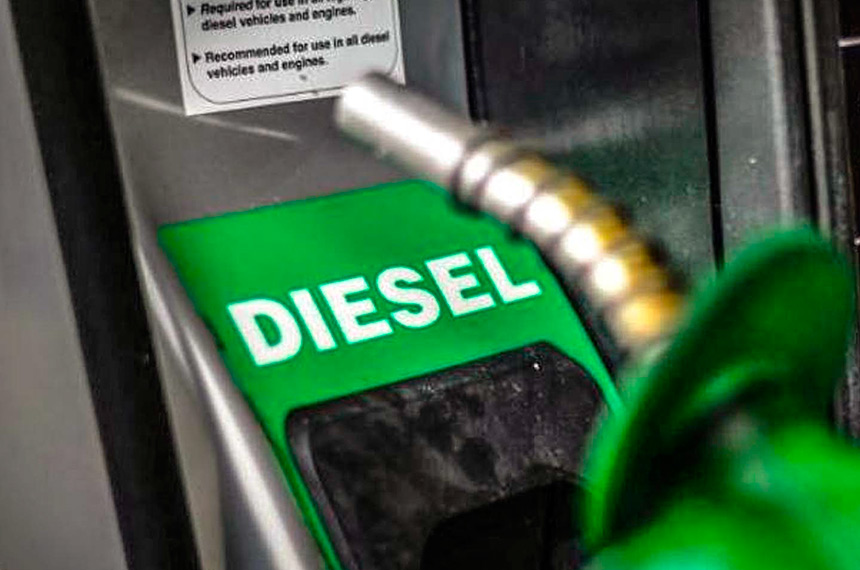 Preço médio do litro do diesel S10 nas bombas cai 0,3%