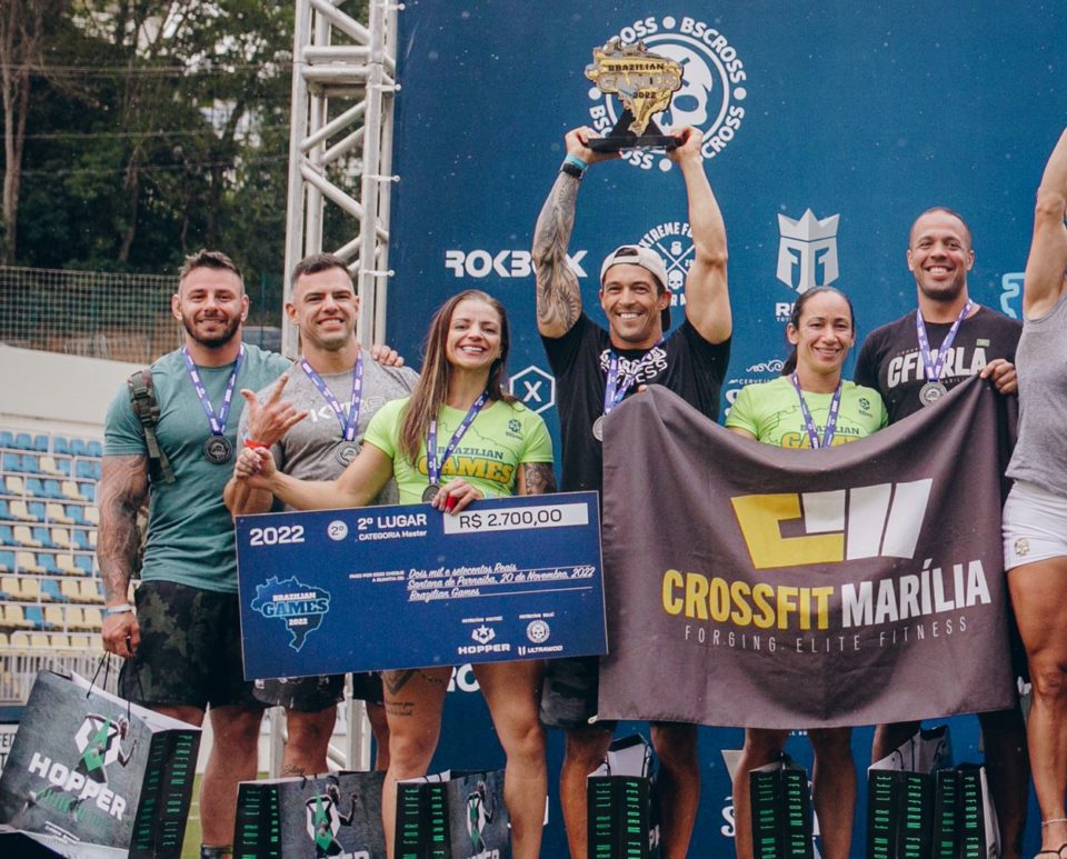 Atletas da CrossFit Marília garantem 2º lugar no  Brazilian Games for Vision