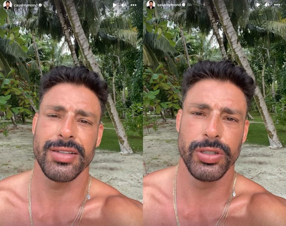 Cauã Reymond grava vídeo após terremoto na Indonésia