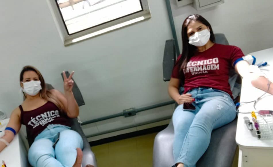 Alunos da Unimar promovem campanha para doação de sangue