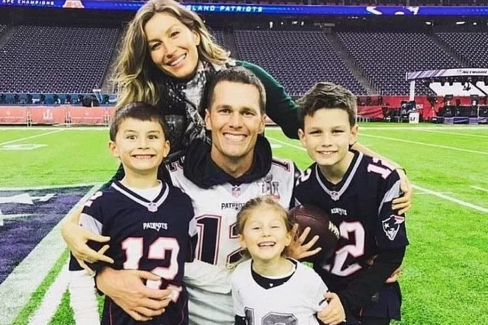 Filhos de Gisele e Tom Brady terão ‘acesso ilimitado’ aos pais