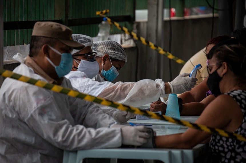 Variante achada no Amazonas tem transmissão veloz