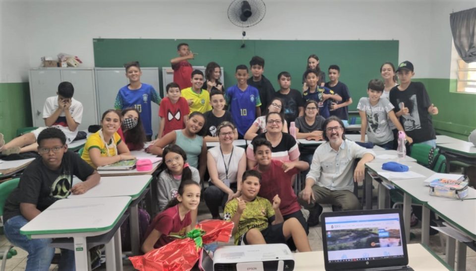 Escola estadual de Lácio recebe apresentação sobre turismo