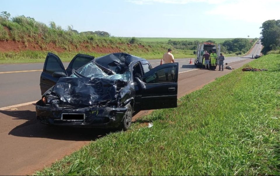 Grave acidente deixa um morto em rodovia da região