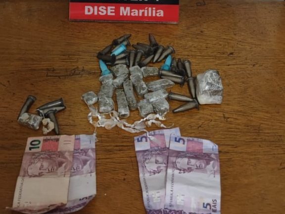 Dise detém menor com crack, cocaína e maconha