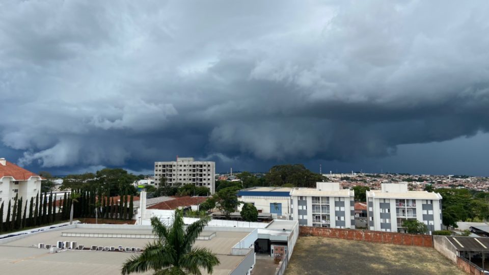 Chuvas em Marília já atingem 69% do esperado para todo o mês