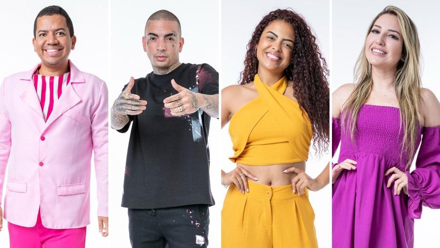 BBB 23: Amanda, Bruno, MC Guimê e Paula estão no paredão