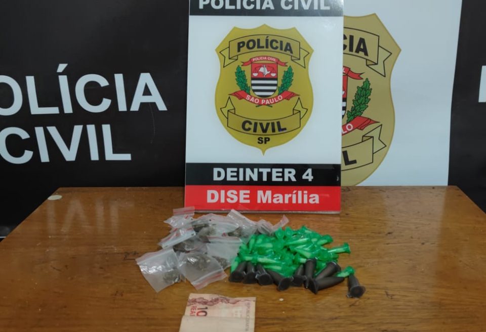 Dise prende acusado com drogas na Vila Barros