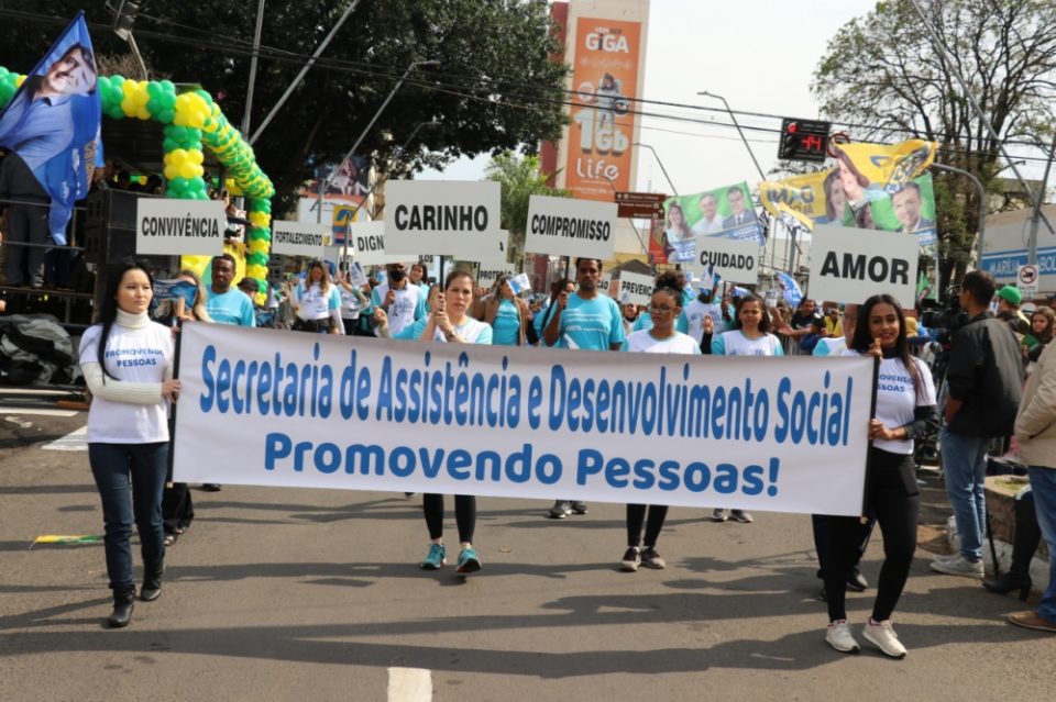 Assistência Social vai participar de desfile com 385 pessoas