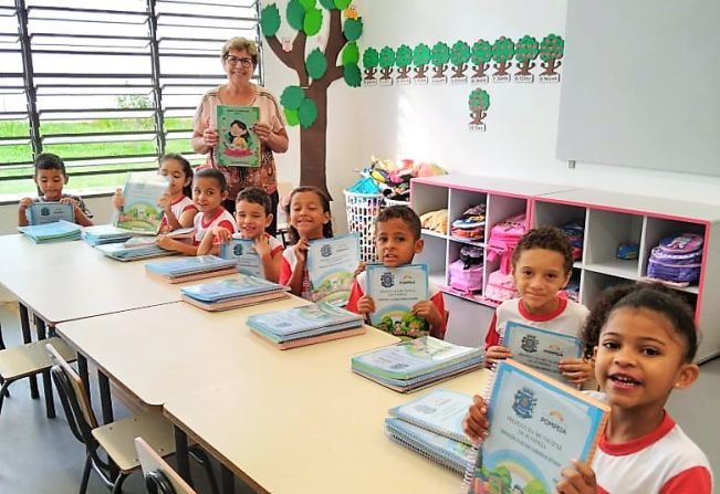 Pompeia investe R$ 270 mil em apostilas para educação infantil