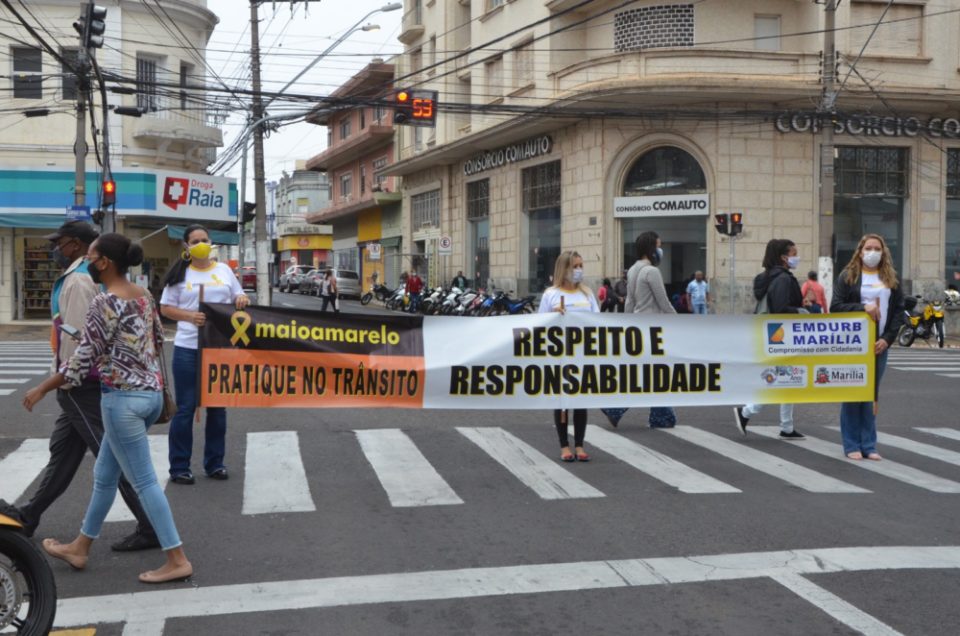 Maio Amarelo é aberto dia 2 na avenida das Esmeraldas