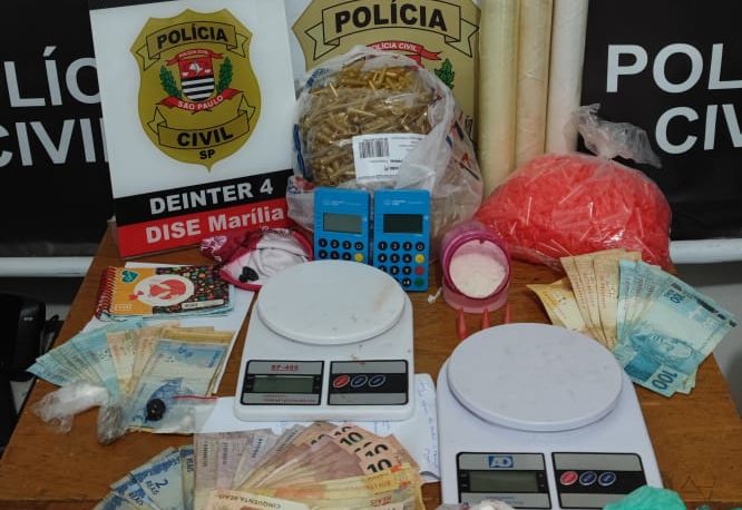 Megaoperação da Polícia Civil prende 45 na região de Marília