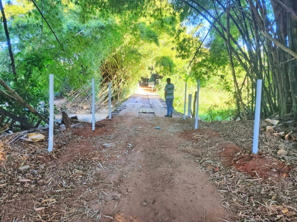 Prefeitura de Marília conclui reparos e libera a ponte do distrito de Dirceu