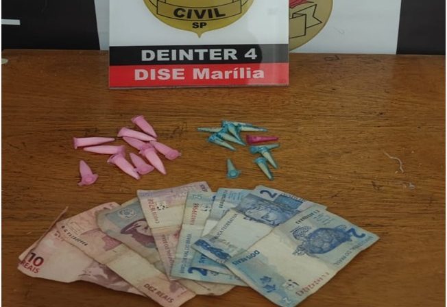 Dise prende homem com crack e cocaína na zona Norte