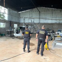 Aeronave usada por quadrilha é apreendida pela Polícia Federal na região