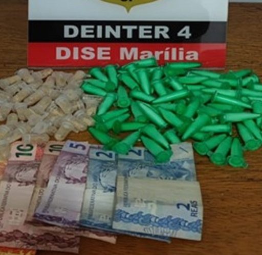 Dise detém menor com crack e cocaína no Santa Antonieta