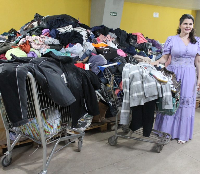 Fundo Social de Solidariedade de Marília coleta mais de 30 toneladas de roupas 