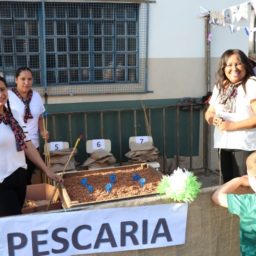 Hoje tem festa junina no núcleo Inez Marangão em Garça